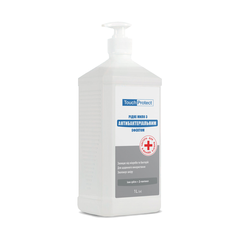 Мило рідке Touch Protect з антибактеріальним ефектом (4823109402041), 1 л